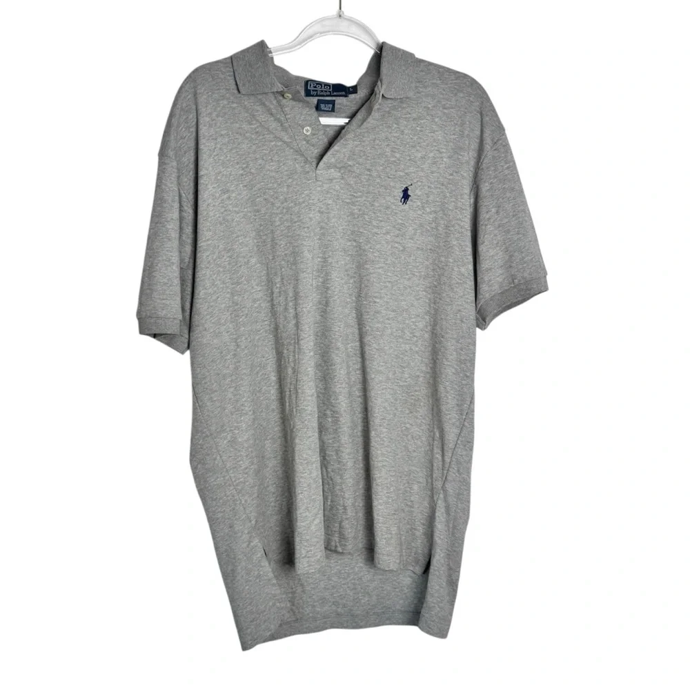 Polo by Ralph‎ Lauren Men's Gray Shirt size L